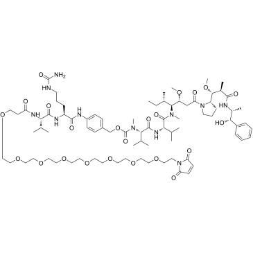 Mal-PEG8-Val-Cit-PAB-MMAE 2353409-69-3